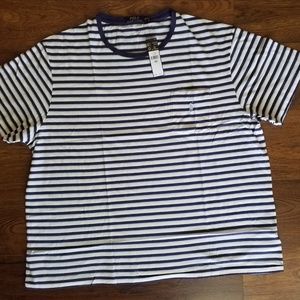 Mens Polo Pocket T shirt